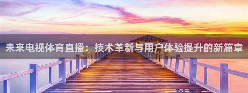 松鼠体育在线直播：未来电视体育直播：技术革新与用户体验提升的新篇章